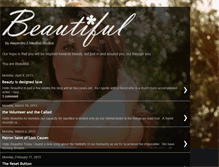 Tablet Screenshot of beautiful.ajmedinastudios.com